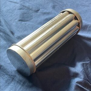 Pampered Chef Scalloped Bread Tube/Mould Cookie Cutter Stainless Steel Model1565